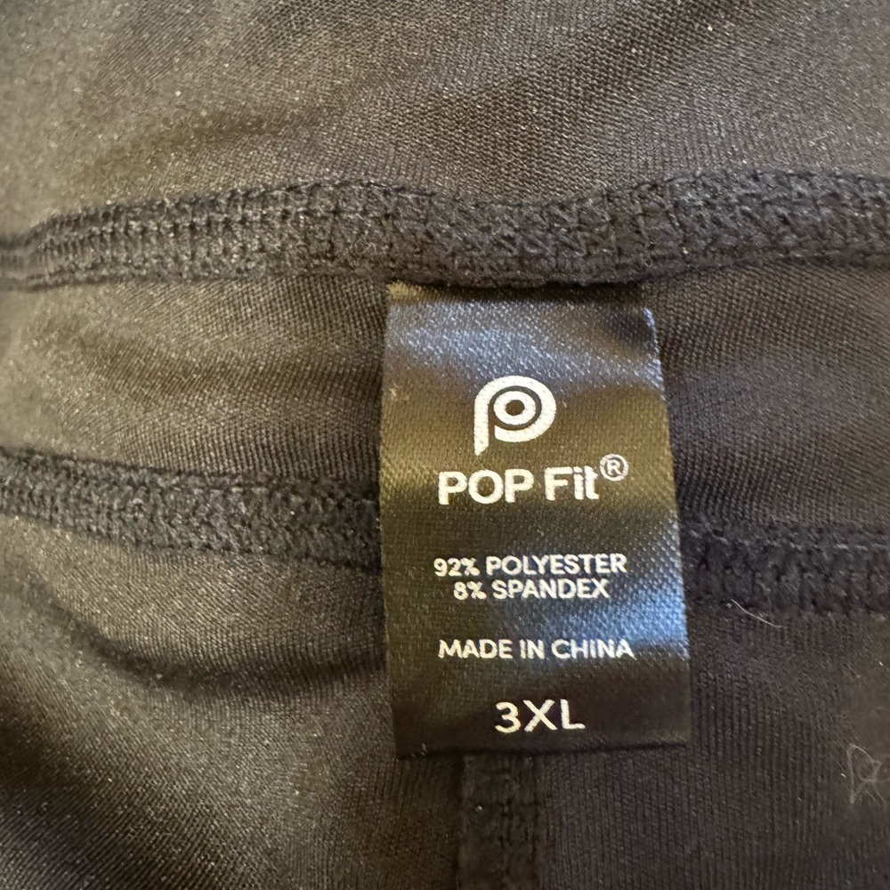 NWT POP Fit Black Leggings - Picture 8 of 8